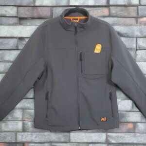 New Timberland Pro Men's Jacket Softshell Windproof Water Repel Workwear Coat M